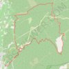Les Bergeries Villes sur Auzon GPS track, route, trail