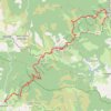 GR 70 : La Bastide-Puylaurent - Le Bleymard GPS track, route, trail