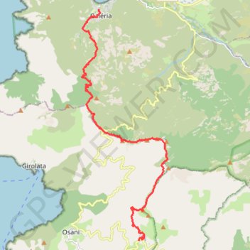 Galeria-Curzo GPS track, route, trail