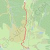 Tête du Pré des Saix GPS track, route, trail
