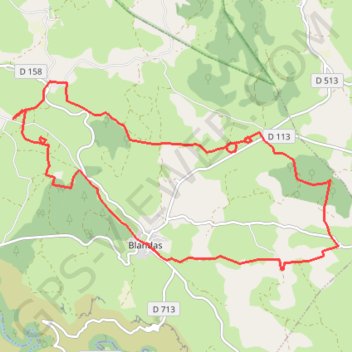 Blandas - Cromlech GPS track, route, trail