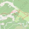 BAUDON : Randonnée 04 : Cime de Baudon en boucle de Peille (Col du Saint-Bernard) GPS track, route, trail