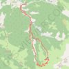 Col de rose depuis Massat GPS track, route, trail
