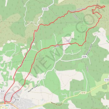 SAINTE ANNE 15km GPS track, route, trail