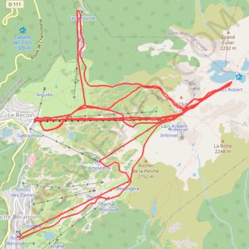Chamrousse GPS track, route, trail