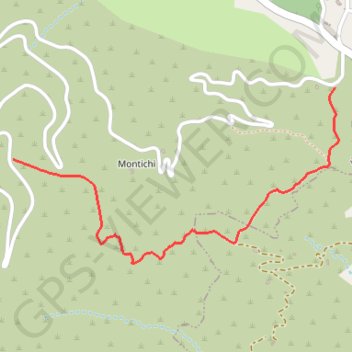 Col du Pruno GPS track, route, trail