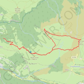 Soum de Grum GPS track, route, trail