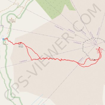 Sommet du Pico GPS track, route, trail