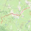 Les Gentianes - Aubrac - Chemin de Saint-Jacques-de-Compostelle GPS track, route, trail