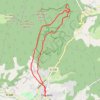 La montagne du Poët et de Saint Maurice GPS track, route, trail