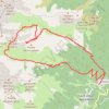 Selle et Col de la Lavoire GPS track, route, trail