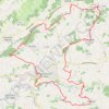 Larajasse - Coise - Saint Sym - Pomeys - Aveize - La Chapelle GPS track, route, trail