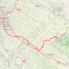 GR 653 : De Dourgne (Tarn) à Toulouse (Haute-Garonne) GPS track, route, trail