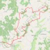 Aubeterre 30 kms GPS track, route, trail