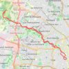 La Chezine Gournerie - Canclaux GPS track, route, trail