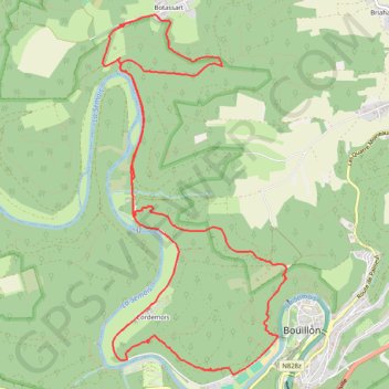 Botassart : Là où coule une rivière… GPS track, route, trail