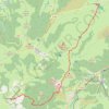 De Lavigerie à Mandailles GPS track, route, trail