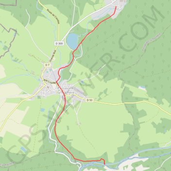 Voie verte des tuileries - Passavant-la-Rochère - Vosges du sud GPS track, route, trail