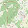 Montségur Solérieux GPS track, route, trail