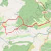 Taulanne chateauvieux GPS track, route, trail