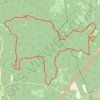 Balade dans la Grande Forêt de Saint-Hubert GPS track, route, trail