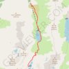 Étang Fourcat GPS track, route, trail