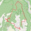Plaine des Grègues, boucle des Margoziers GPS track, route, trail