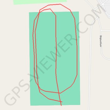 Aglantzia Course à pied GPS track, route, trail