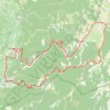 Les Gorges de la Nesque - Villes-sur-Auzon GPS track, route, trail