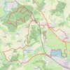 Grattery, Montigny, Pontcey, le Lac GPS track, route, trail