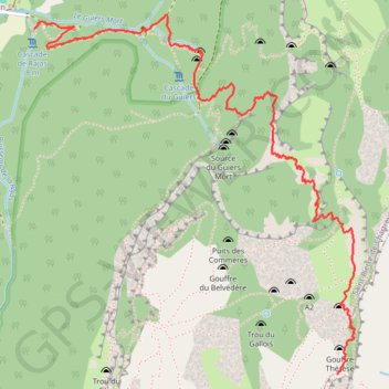 Dent de crolle GPS track, route, trail