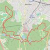 Les étangs de la forêt de Meudon GPS track, route, trail