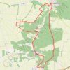 Le Vaudoué-Boissy aux Cailles - Le Vaudoué (77) GPS track, route, trail