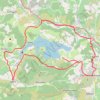 Le Coeur d'Hérault à vélo - Le tour du lac du Salagou GPS track, route, trail