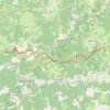 Randonnée dans le Lot : Cajarc - Pech-Merle GPS track, route, trail
