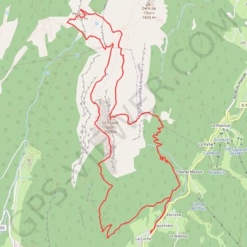 Grand Som et Petit Som GPS track, route, trail