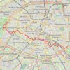 Traversée de Paris (Ouest-Est) (2020) GPS track, route, trail