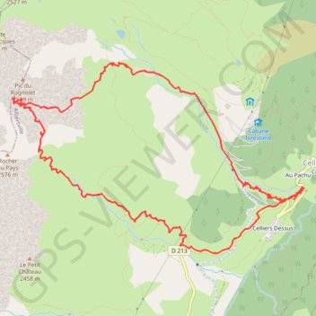 Ski Rando Rognolet GPS track, route, trail