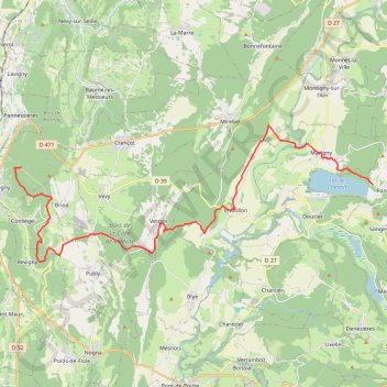 EJ4 Perrigny Menetrux GPS track, route, trail