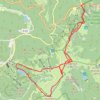 La Schlucht - le Hohneck - Kastelberg - Lac de la Lande GPS track, route, trail