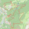 Saint-Claude - Sur la Roche - La Queue de Cheval - Mont Bayard GPS track, route, trail