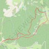 Boucle Le Bessat la Jasserie du Pilat GPS track, route, trail