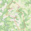 Gorges de l'Allier - Sur les Flancs de la Durance GPS track, route, trail