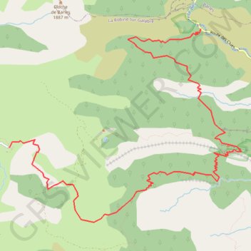 De Lambertane aux Clues de Barles GPS track, route, trail