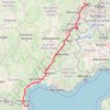 PT23DS2 Lörrach → Cadaqués GPS track, route, trail