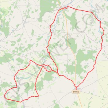 Challenge du Centre - Au Pays de Levroux (Indre) GPS track, route, trail