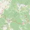 Barjac - Méjannes - Cornillon - Barjac GPS track, route, trail