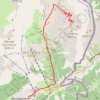 Montgenèvre - Le Chaberton en AR GPS track, route, trail