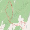 Petit Som, descente par le Pas du Loup GPS track, route, trail