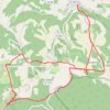 Saignon GPS track, route, trail